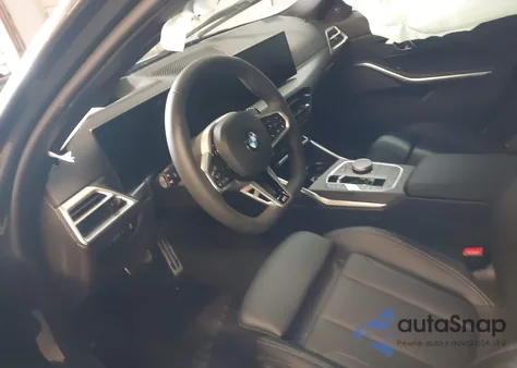 2025 BMW 3 Series 330I xDrive z USA, uszkodzony, nr VIN 3MW89CW08S8F31843